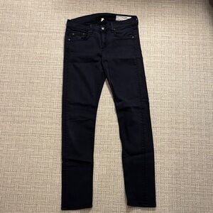 rag & bone Women's Black Skinny Jeans